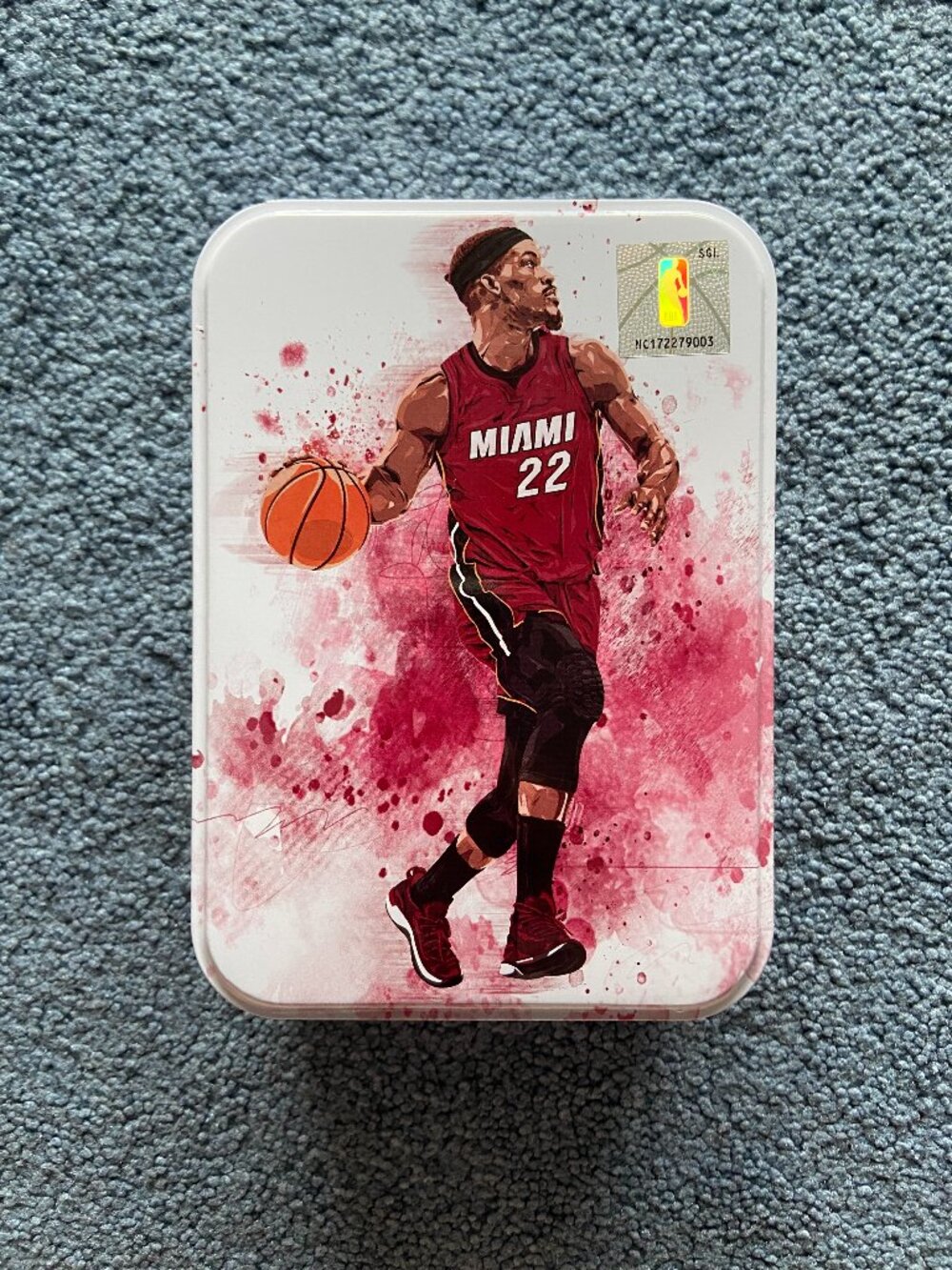 Jimmy Butler Miami Heat Tin - Empty, No Cards